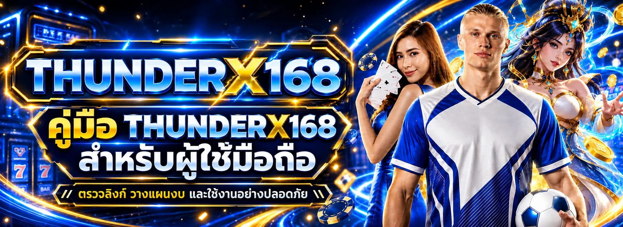 THUNDERX168 คู่มือมือถือ ตรวจทางเข้า วางแผนงบ และใช้งานปลอดภัย